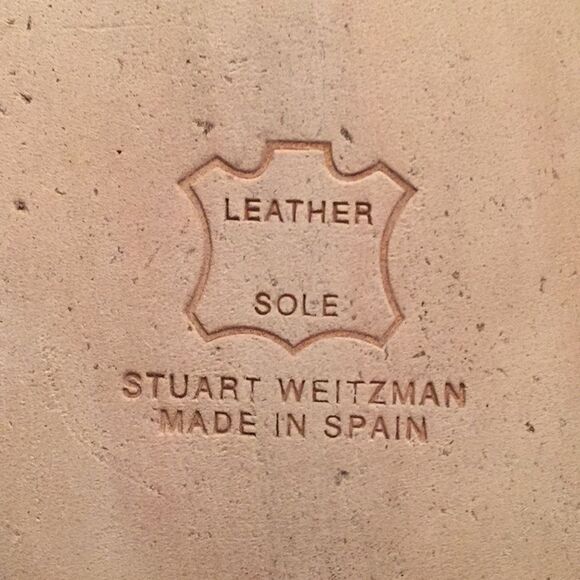 Stewart Weitzman Women’s Brown Tortious Sandals - Picture 4 of 8